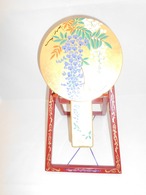 漆蒔絵合わせ手鏡　URUSHI lacquer hand mirror