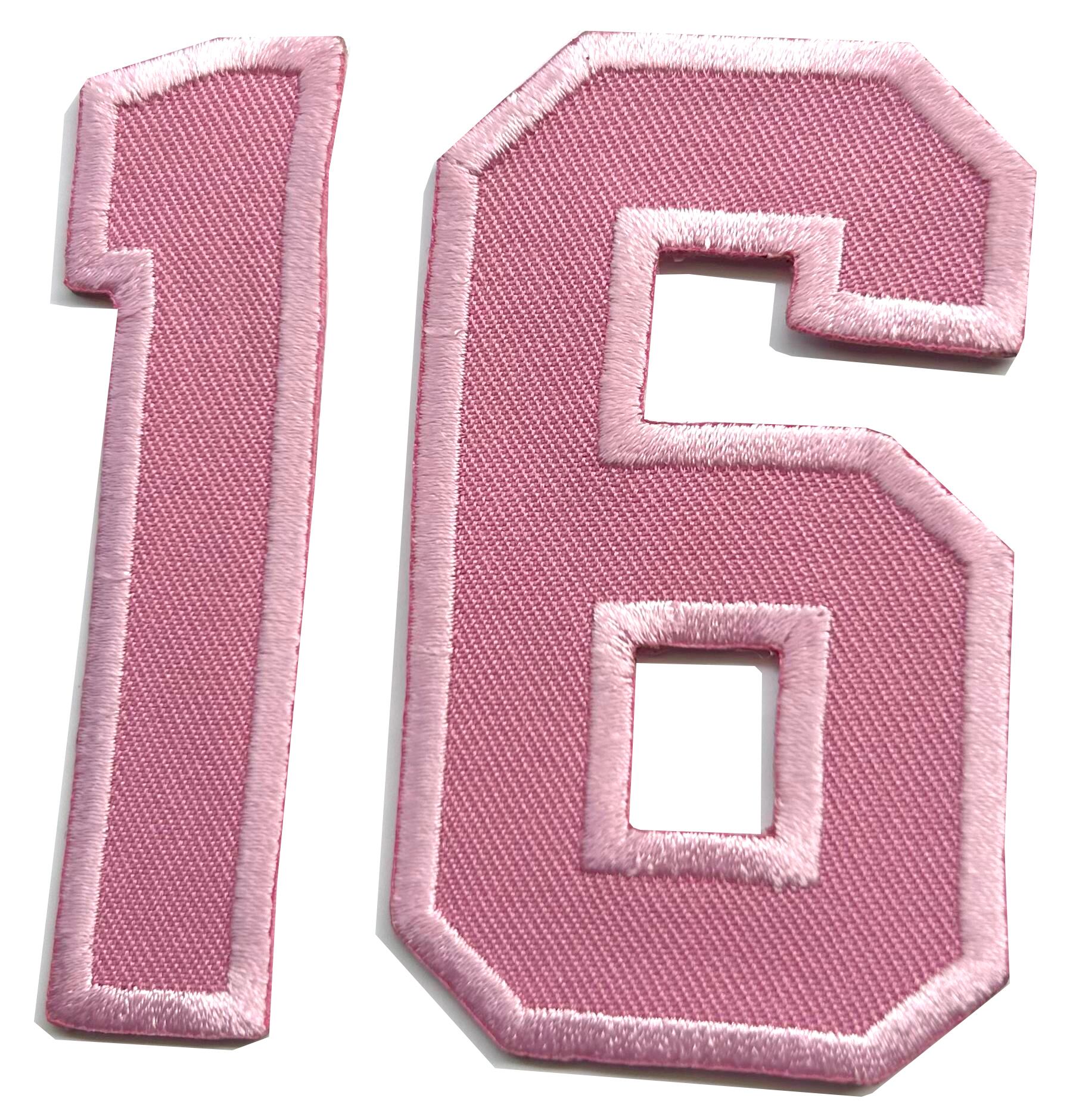 ☆ジャージー書体☆ 英数字 ワッペン（国産高品質）英字ワッペン