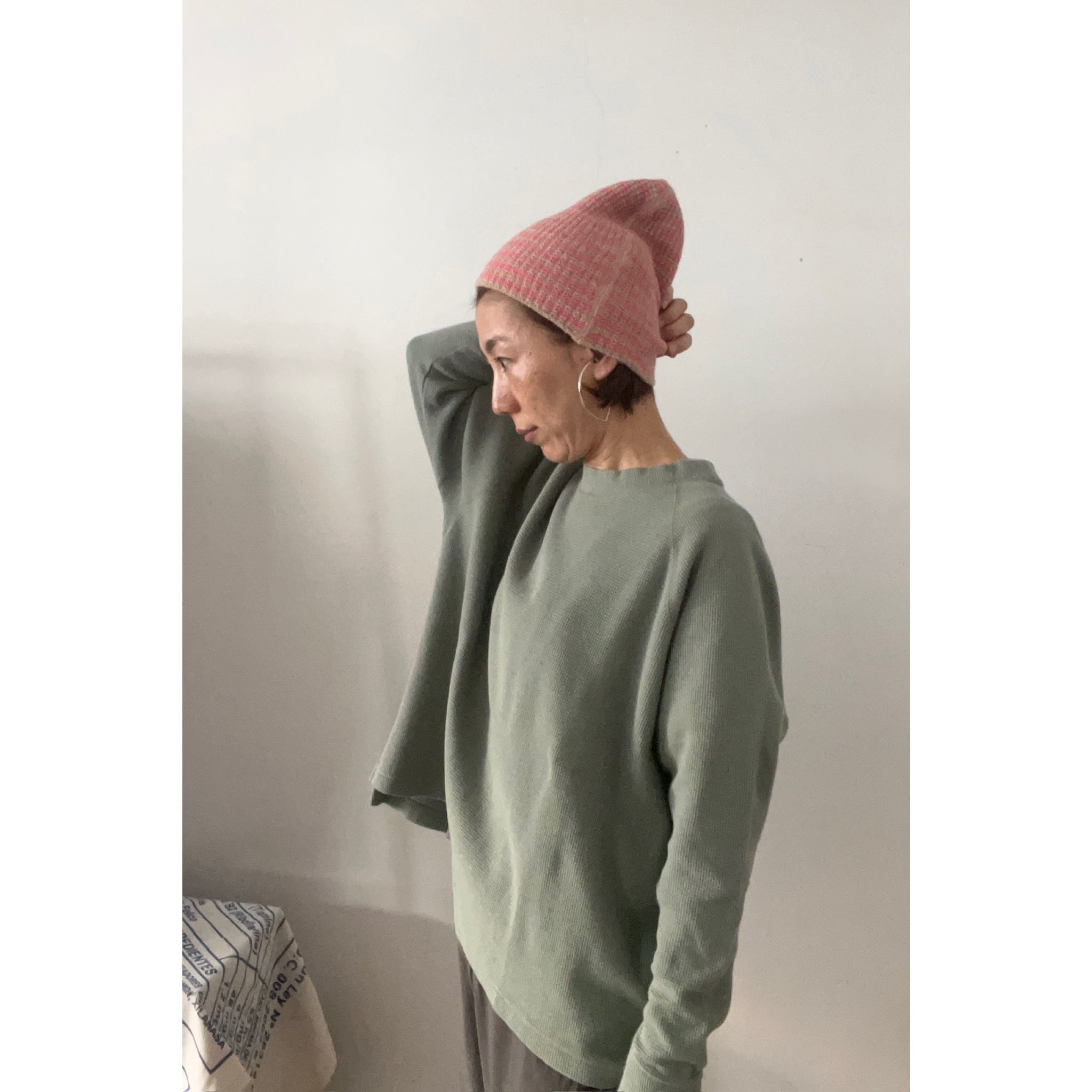 Simva114-0099-SG Tuck less Thermal L/S Sage