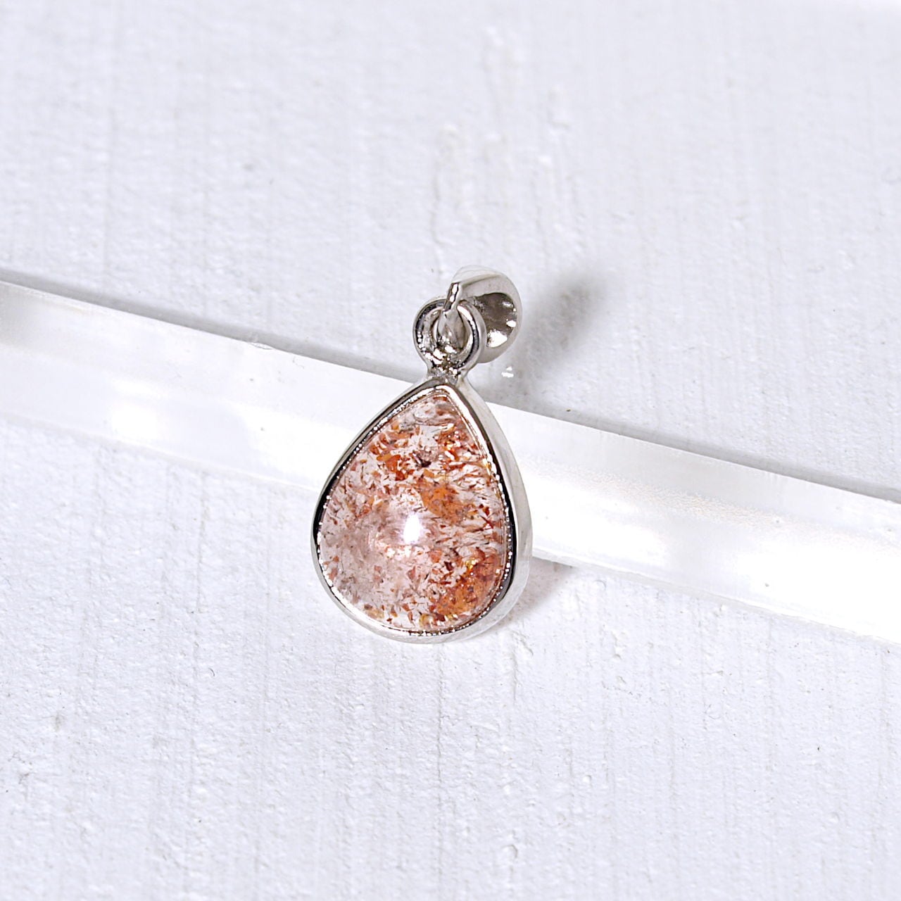 【一点物】レピドクロサイトインクォーツsilver925ペンダントトップNo.10