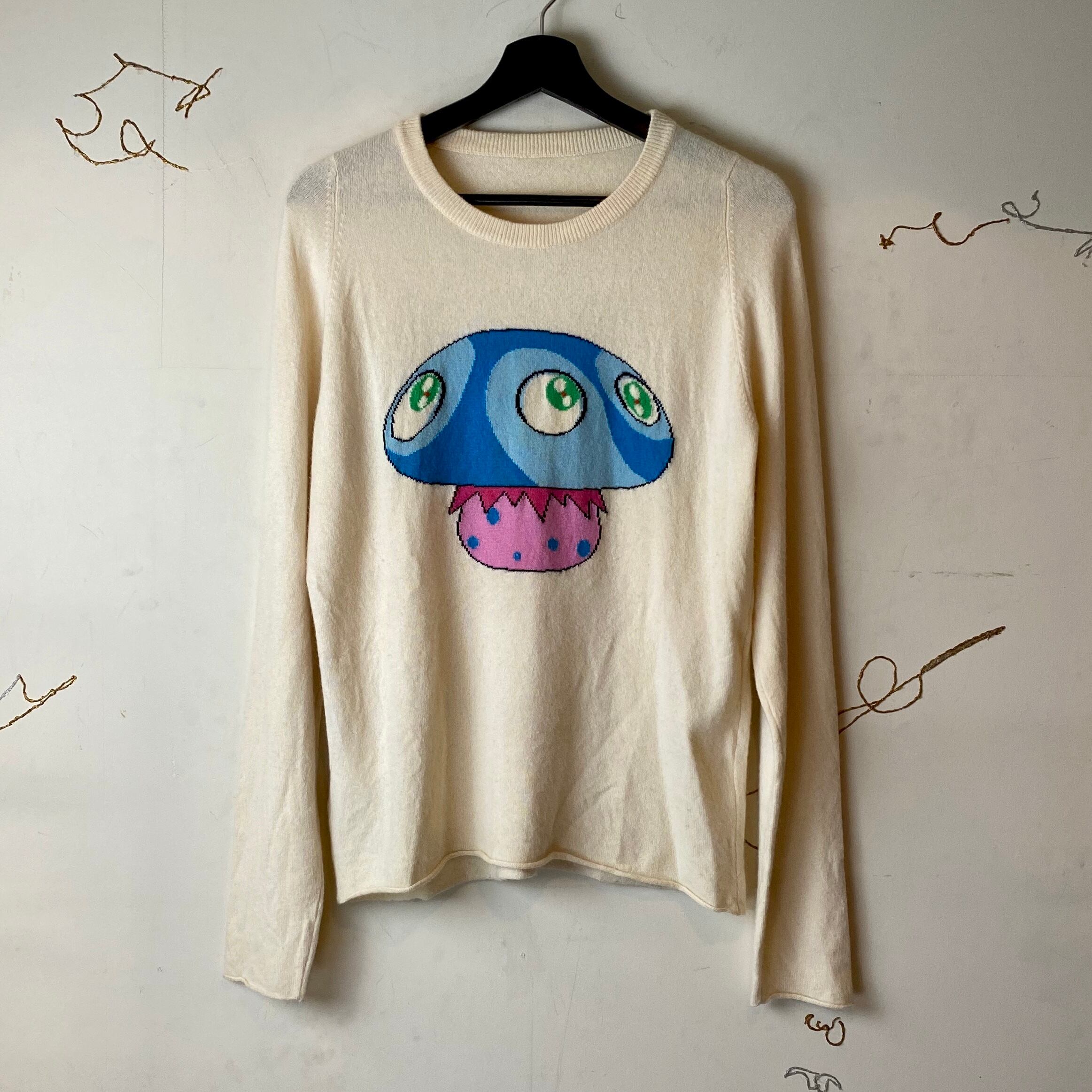 lucien pellet-finet cashmere sweater 村上隆collaborations | NOIR  