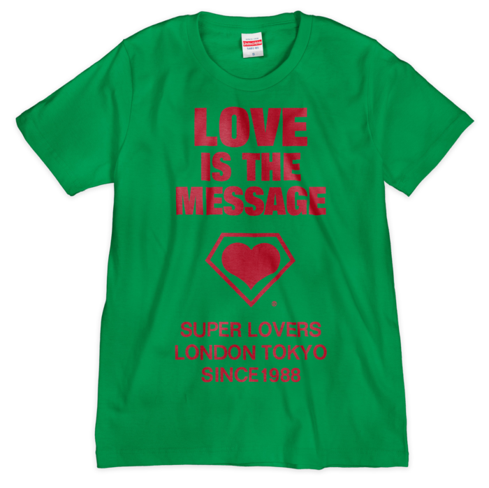 love is the message/スーパーラヴァーズTシャツ