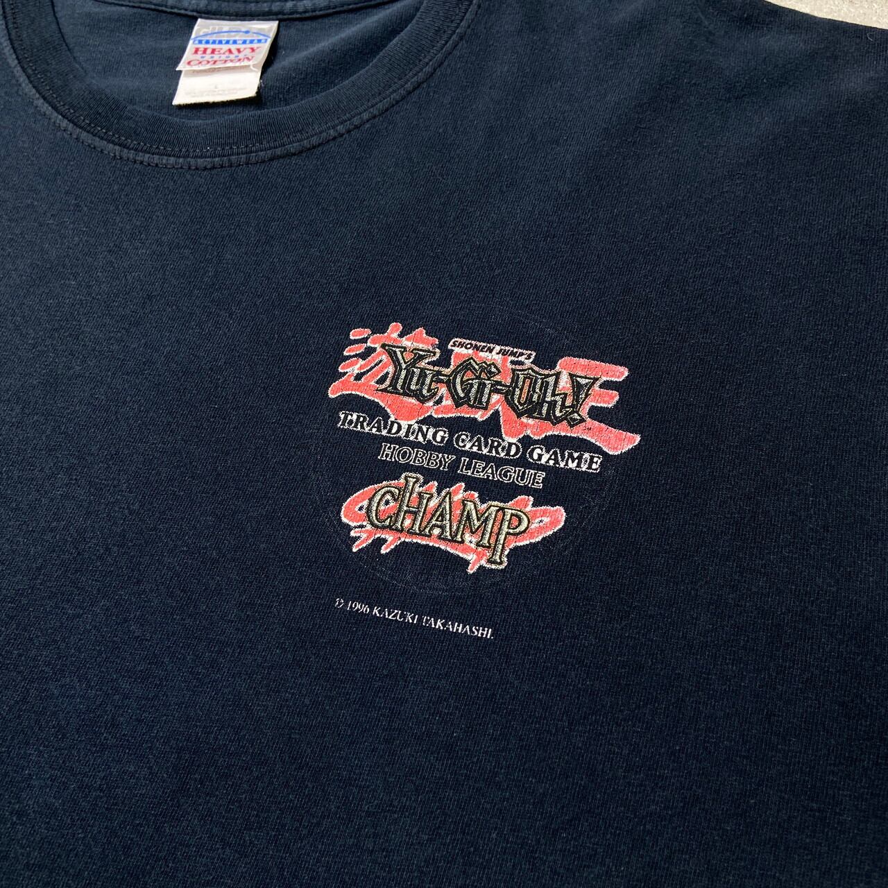 00年代 遊戯王 降雷皇ハモン キャラクター バックプリントTシャツ 