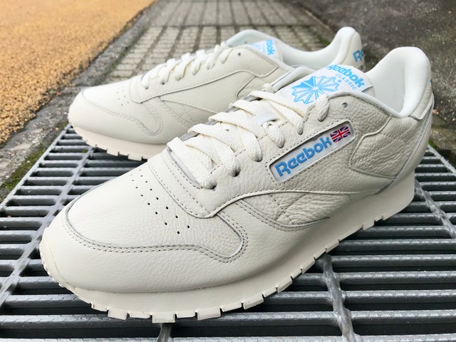 REEBOK CLASSIC LEATHER MU (CHALK/PAPERWHITE/CYAN)