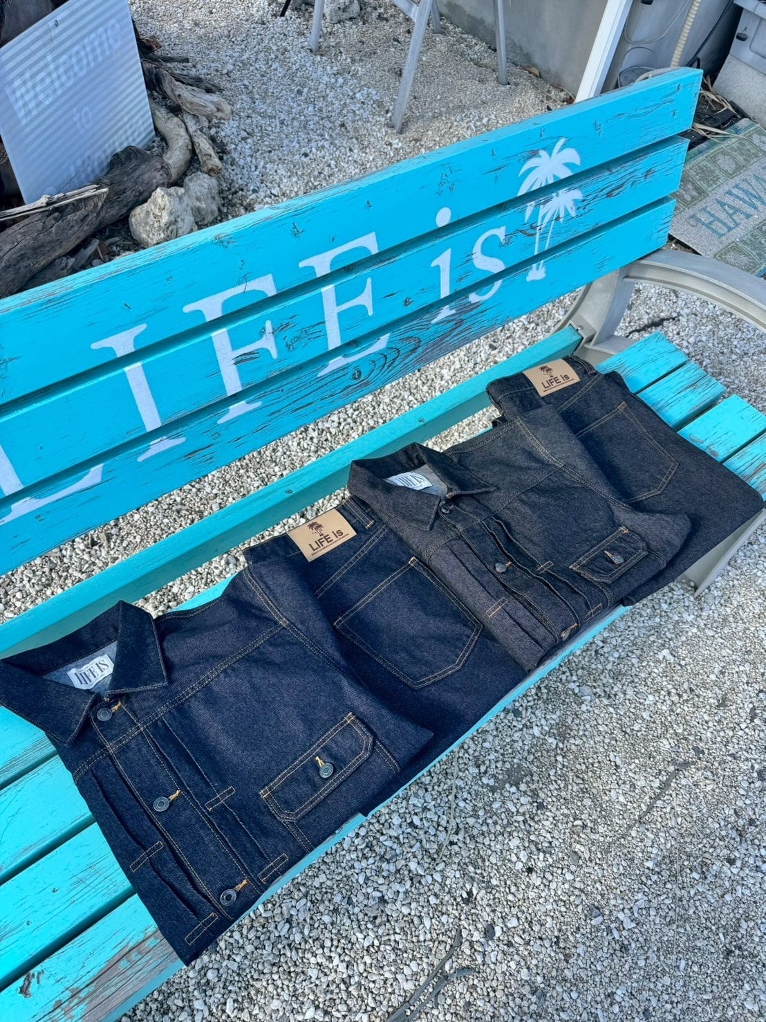 追加！LIFE isデニムジャケット￥9,900(10,890)