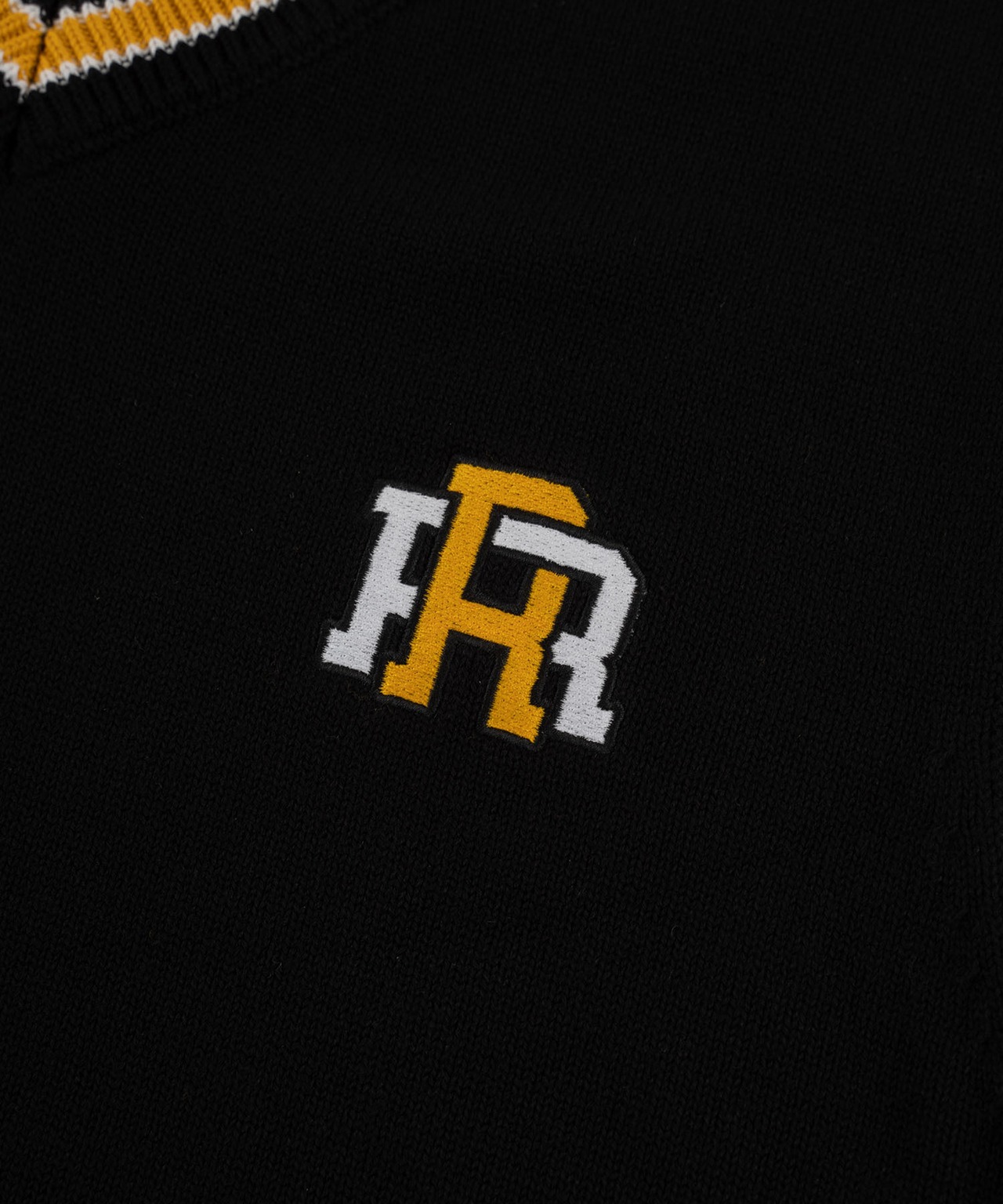 【#Re:room】ICON EMBROIDERY KNIT VEST［REK131］