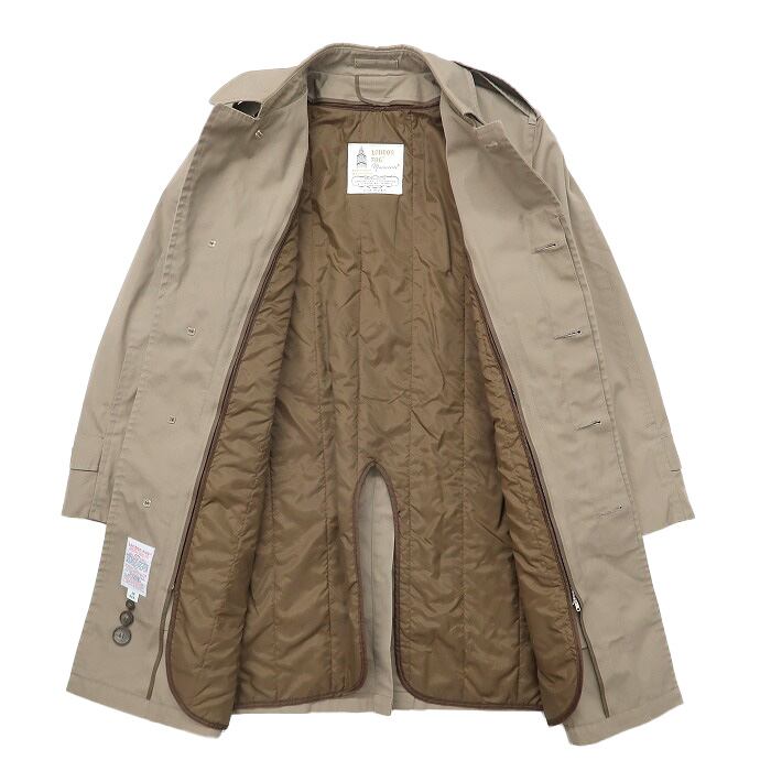 古着 USA製 ロンドンフォグ LONDON FOG ステンカラーコート ライナー