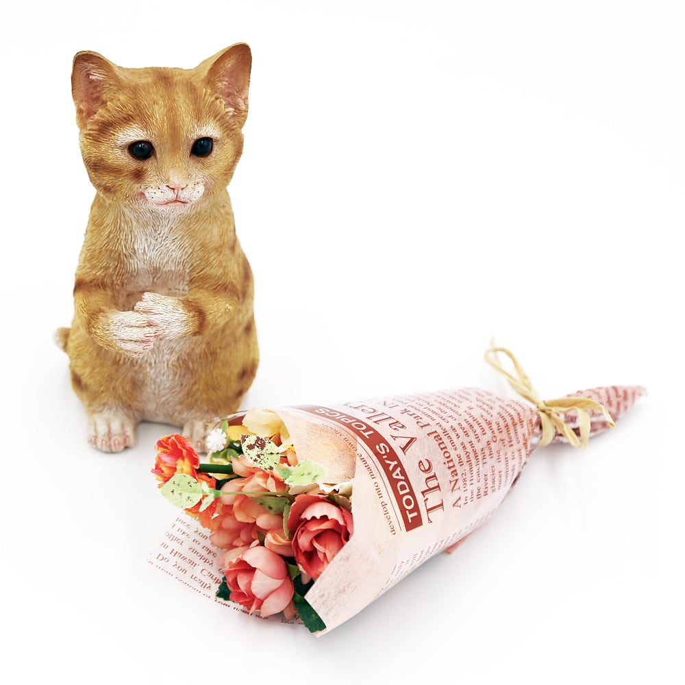 ♥おめめキラキラ＊美猫ちゃんの小物入れ　オブジェ MARUTEN初のイベント出店✨ のお知らせ🍀 3月15日(土)に京セラドーム
