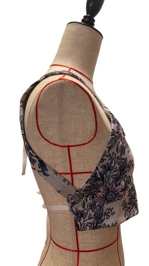 【25SS】FUMIE TANAKA フミエタナカ /flower jq bustier / ビスチェ