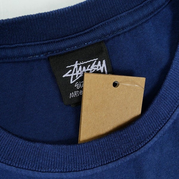 Size【L】 STUSSY ステューシー WORLD TOUR SUN FADE TEE FADED NAVY T