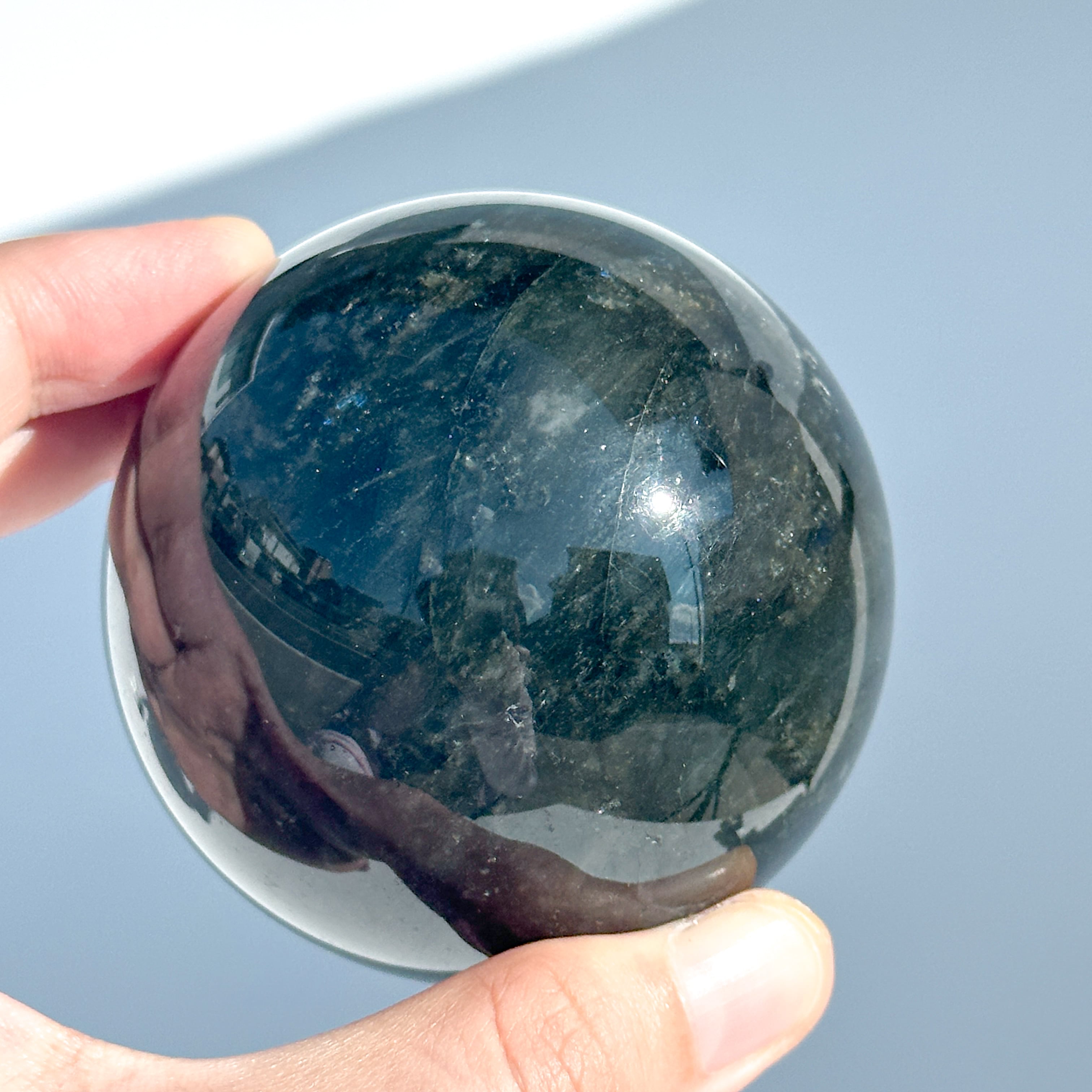 Bigラブラドライト スフィア 93◇ Labradorite ◇天然石・鉱物