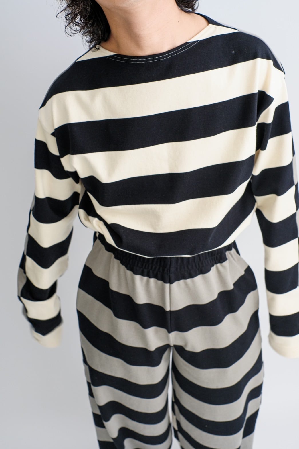 TSTS】G.F.G.S. DOUBLE SIDED STRIPED SHIRT 2 | puzzle