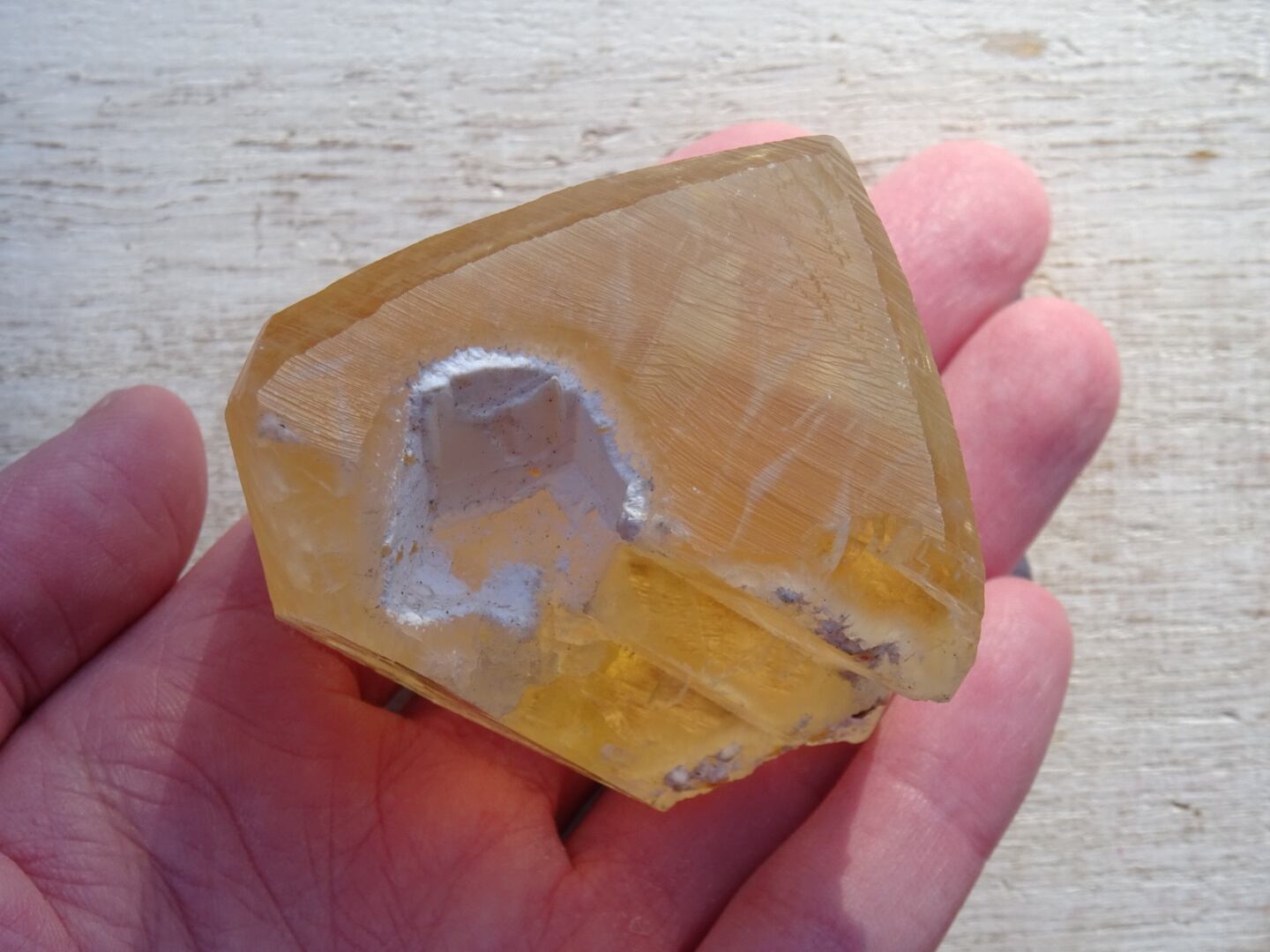 インド産イエローカルサイト | 虹石屋