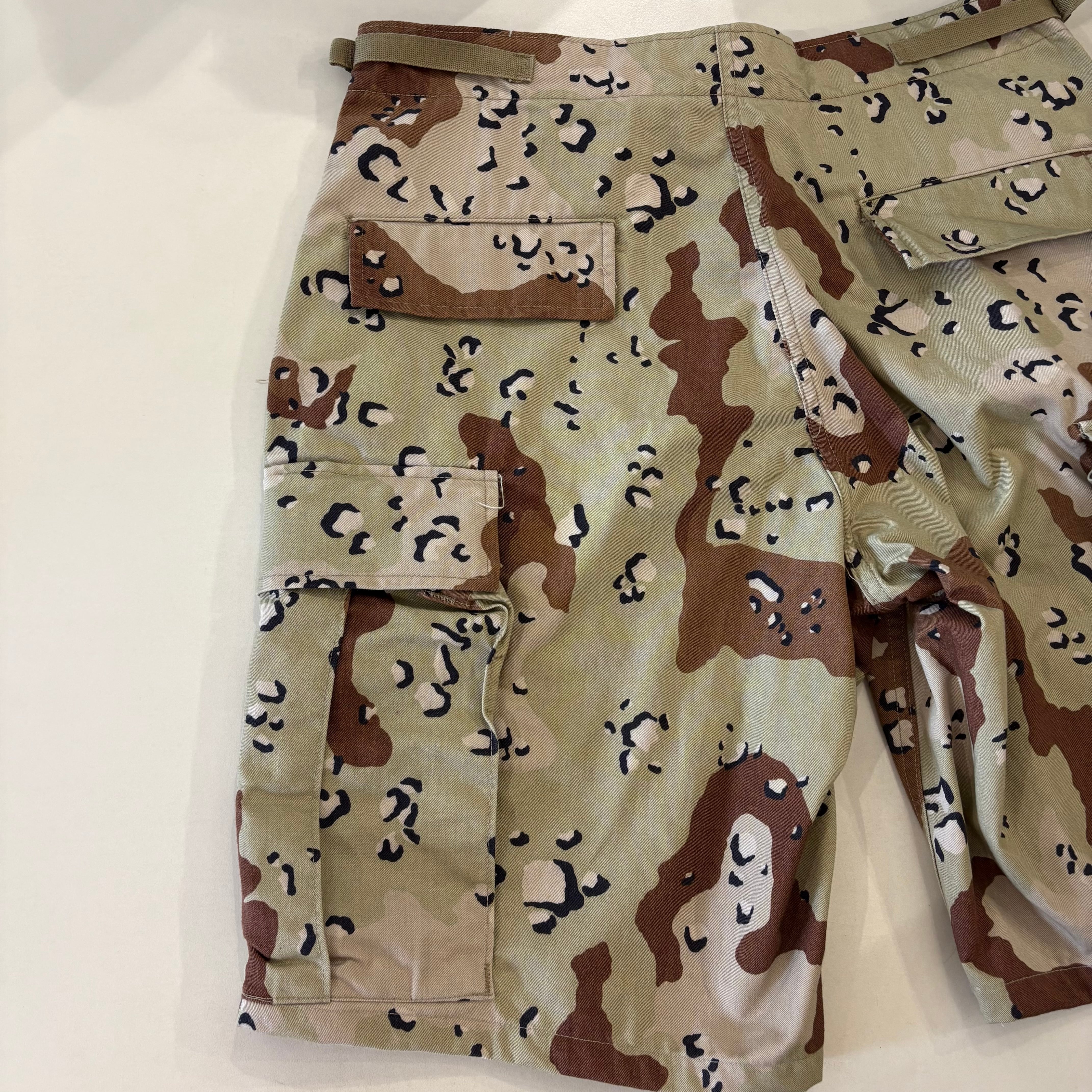 BerBerJin ベルベルジン　遊歩道　チョコチップカモショーツ　M 90s 90s CHOCOCHIP CAMO SHORTS | BerBerJin Yuhodo