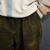 DUCA VISCONTI DI MODRONE khaki corduroy pants