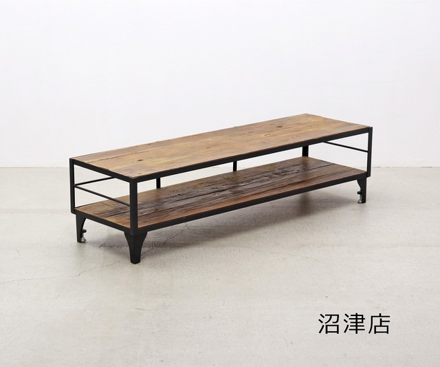 【沼津店】CRASH GATE Knot antiques  無垢 古材 アイアン AVボード テレビ台 キャビネット 収納 ラック ノットアンティークス RHT11067