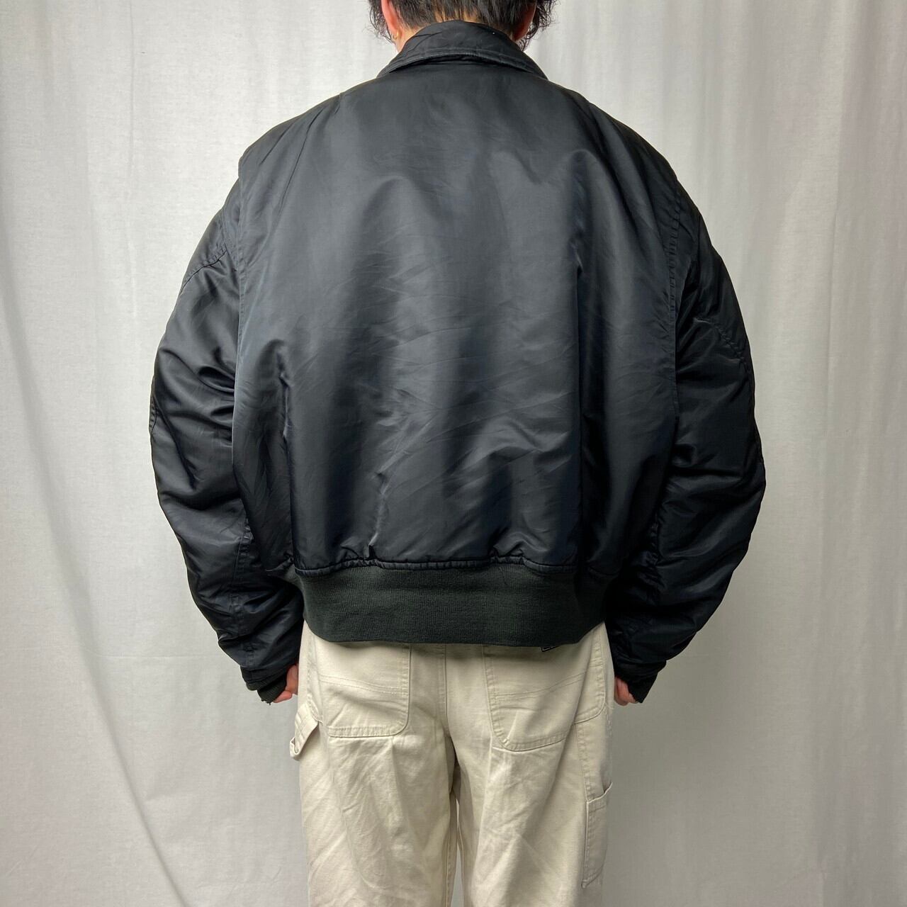 Schott ショット CWU-R ミリタリー フライトジャケット メンズXL Schott ショット CWU-R ミリタリー フライトジャケット メンズXL