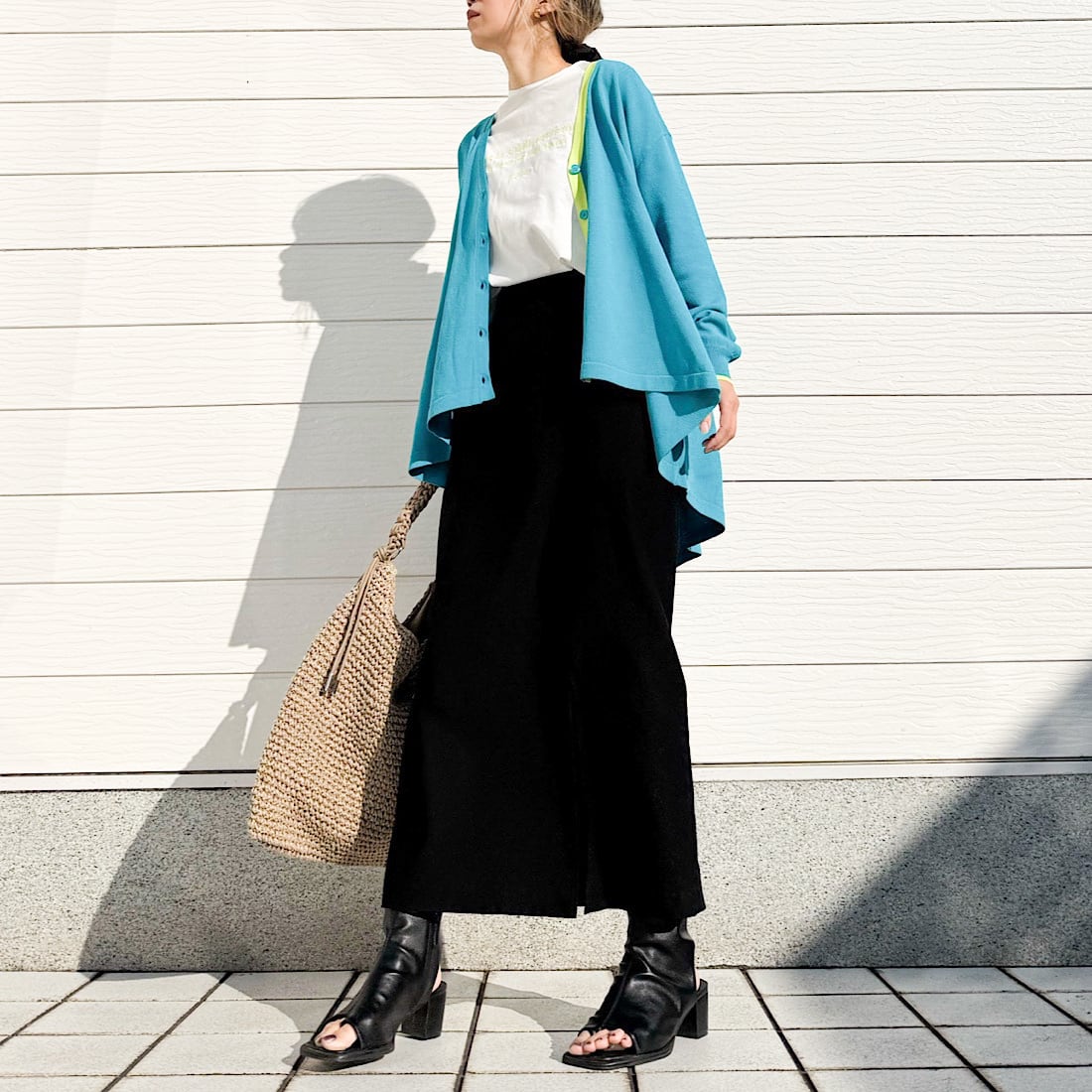 バイカラーラインフレアカーデ | Q♡