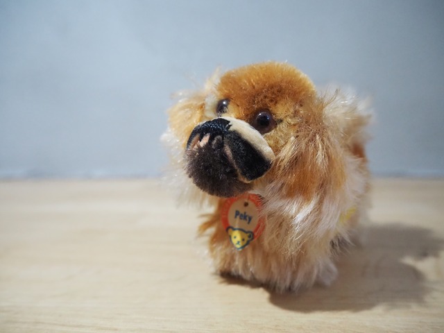 オールド シュタイフ ペキニーズ Steiff Peky 8cm ALL ID