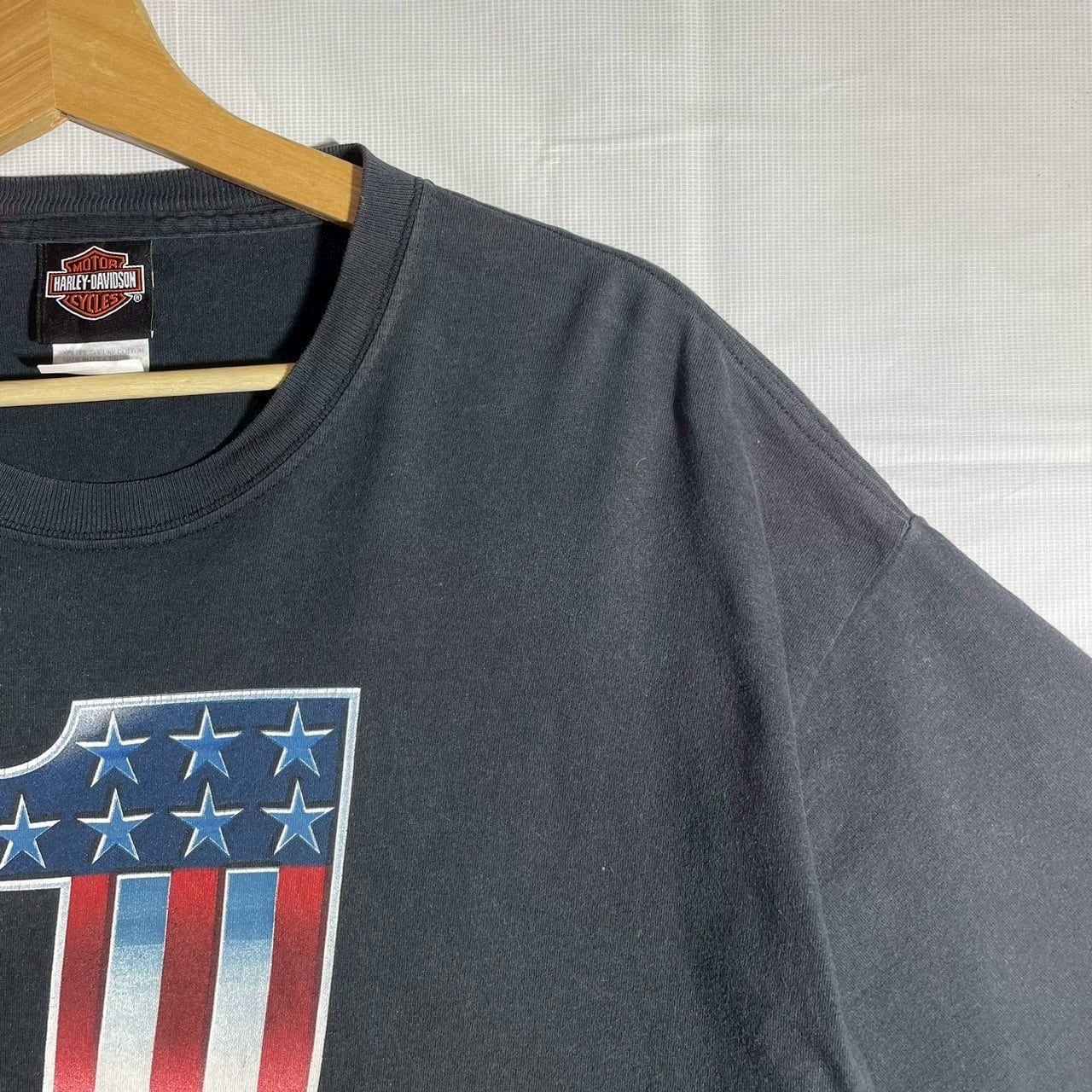 00s HarleyDavidson ハーレーダビッドソン No1 Tシャツ ブラック 半袖