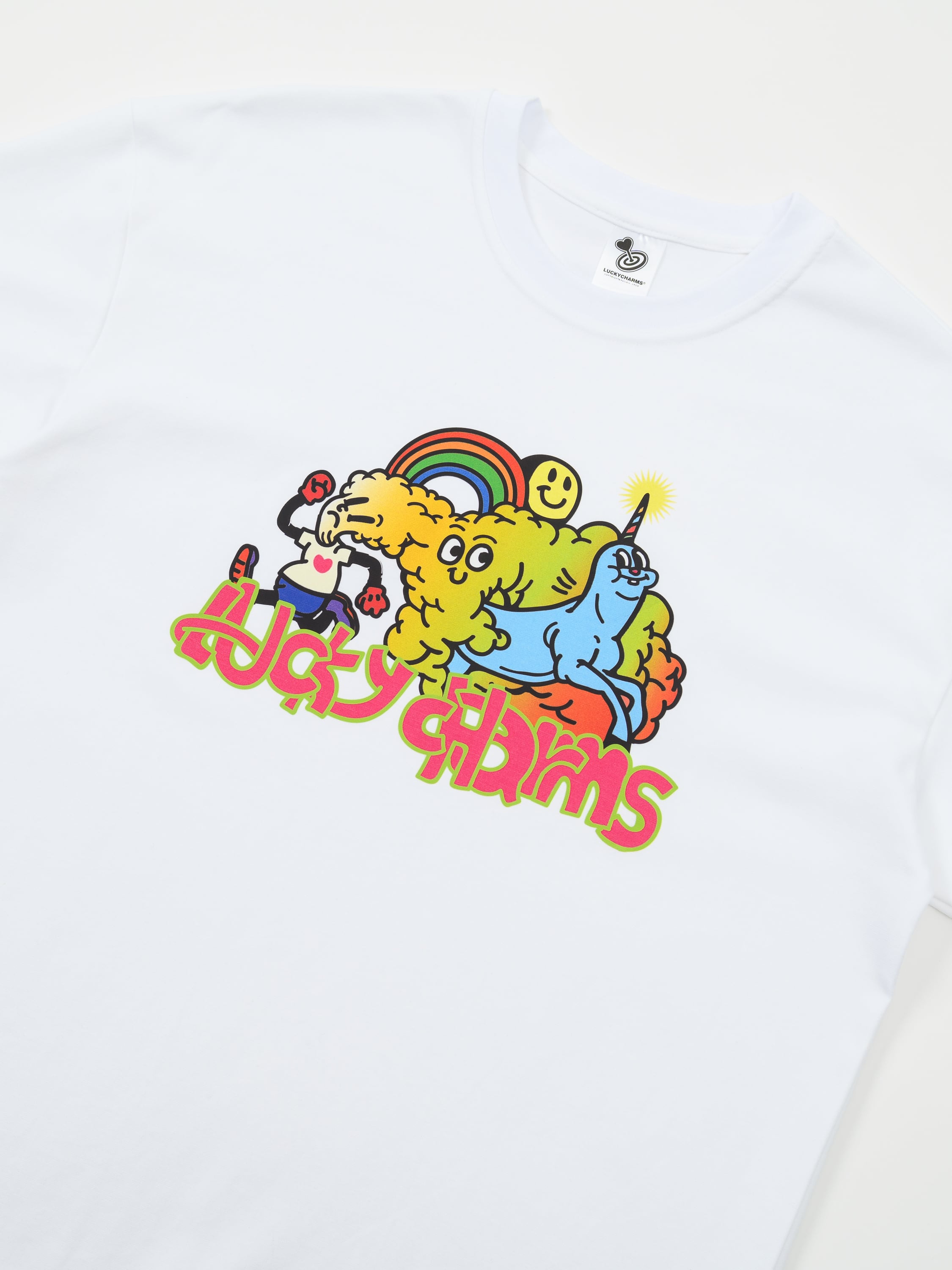 Lucky Charms】ソ・イングクコラボTシャツ Мサイズ ホワイト 【公式通販】