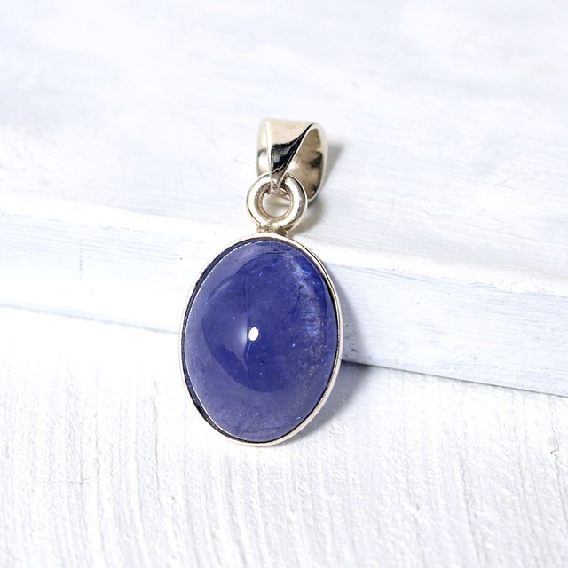 【一点物】タンザナイトsilver925ペンダントトップNo.2