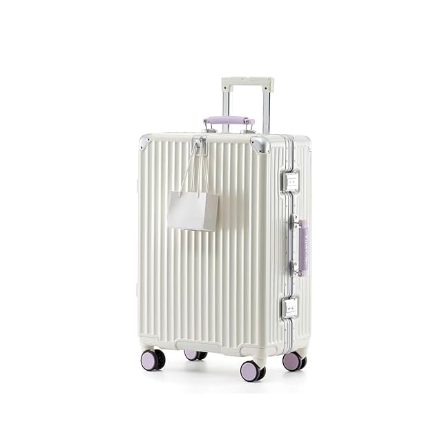 スーツケース キャリーバッグ 白 ホワイト ハードキャリーケース 旅行