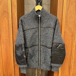 EUROPE VINTAGE TCEBERG F/Z WOOL JACKET 3 ⑧