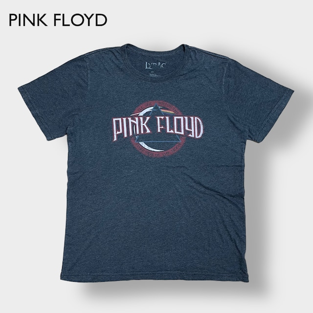 【PINK FLOYD】バンドTシャツ ピンクフロイド 狂気 The Dark Side of the Moon ロックンロールの殿堂 Rock And Roll Hall of Fame Museum ロゴ XL バンt music tee US古着