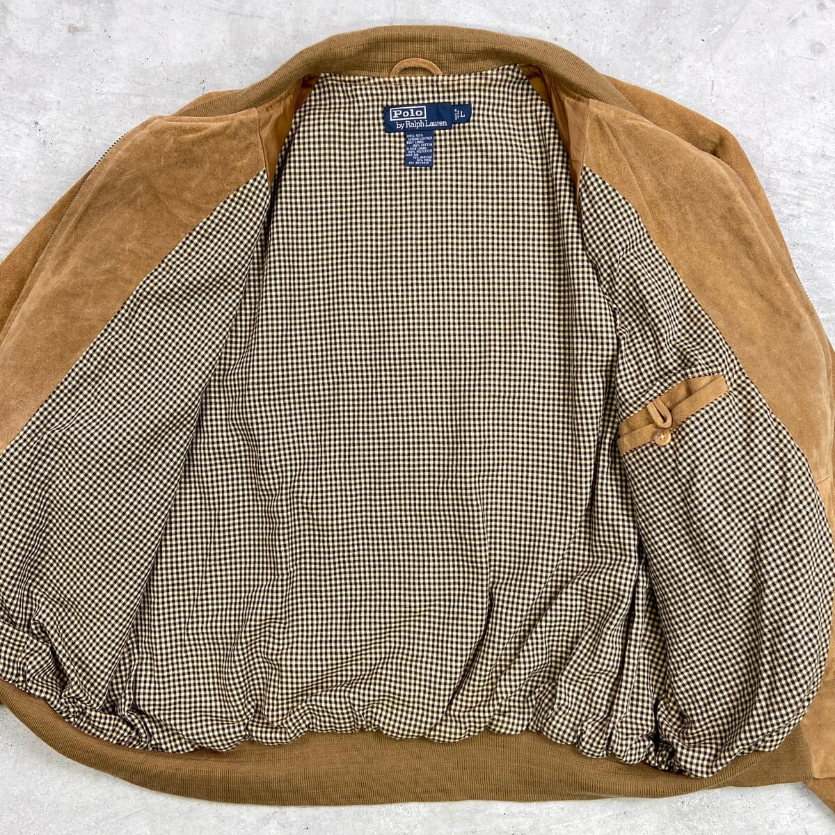 90年代 Polo by Ralph Lauren ポロバイラルフローレン スエードレザー