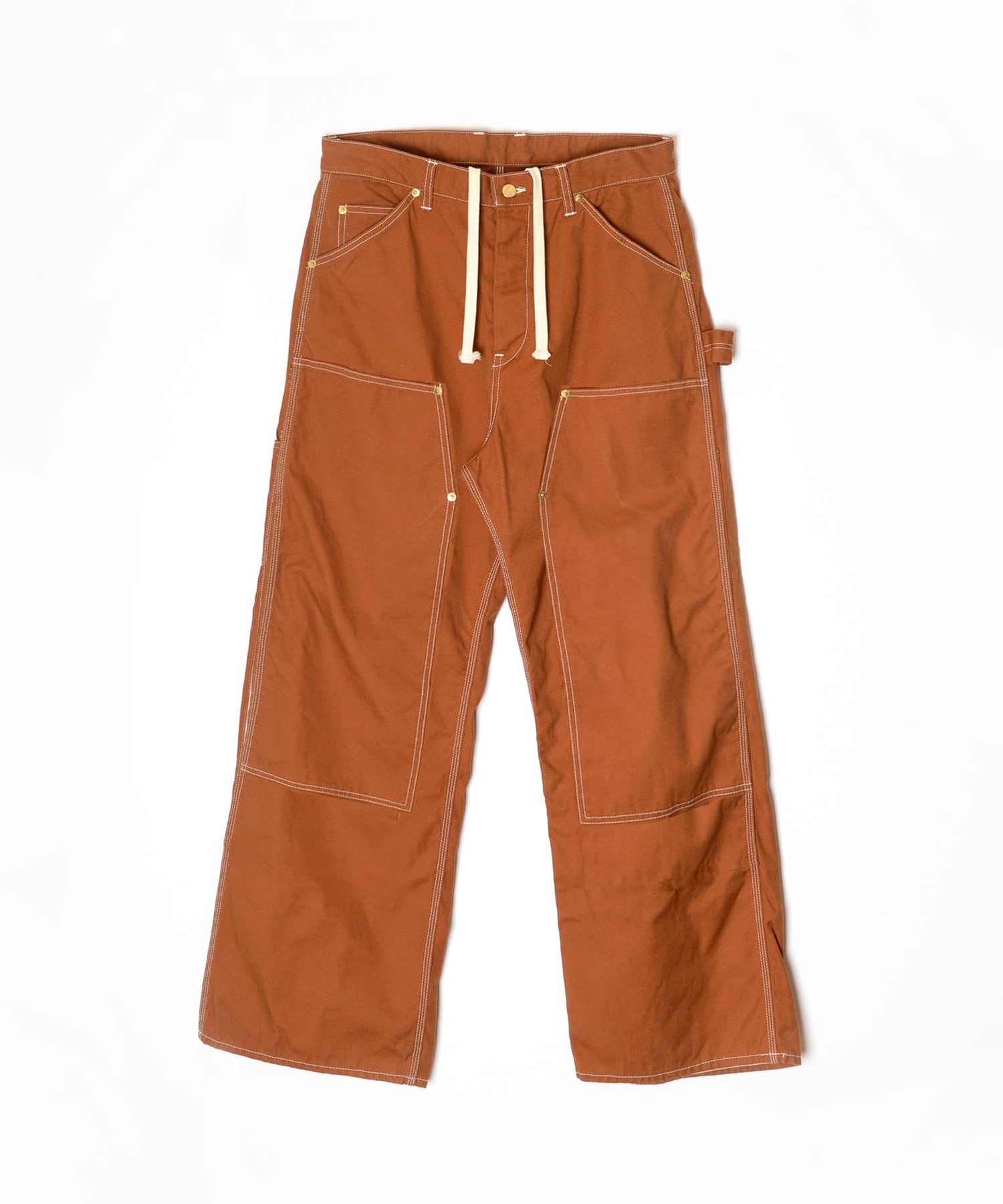 DOUBLE KNEE DRAWSTRINGS DUCK PANTS | swirl