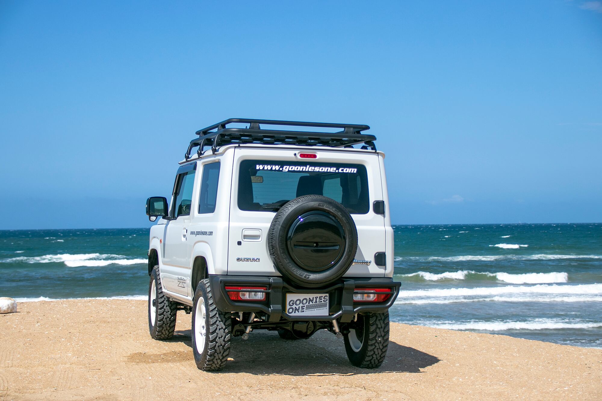 アウトレット品！JB64専用 GBアイアンガード/リア スチール製 純正