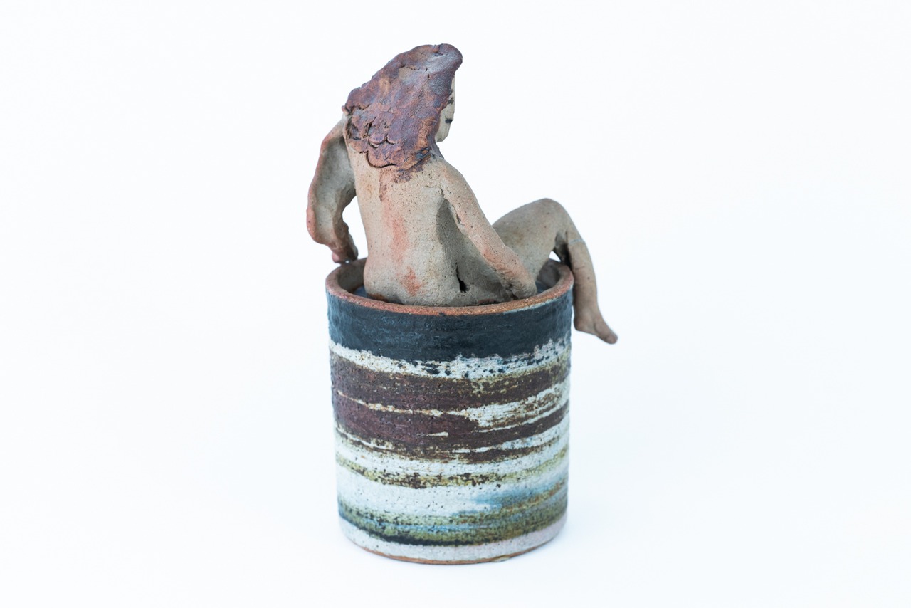Lisa Larson | Unique Lidded Jar Sculpture
