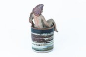 Lisa Larson | Unique Lidded Jar Sculpture