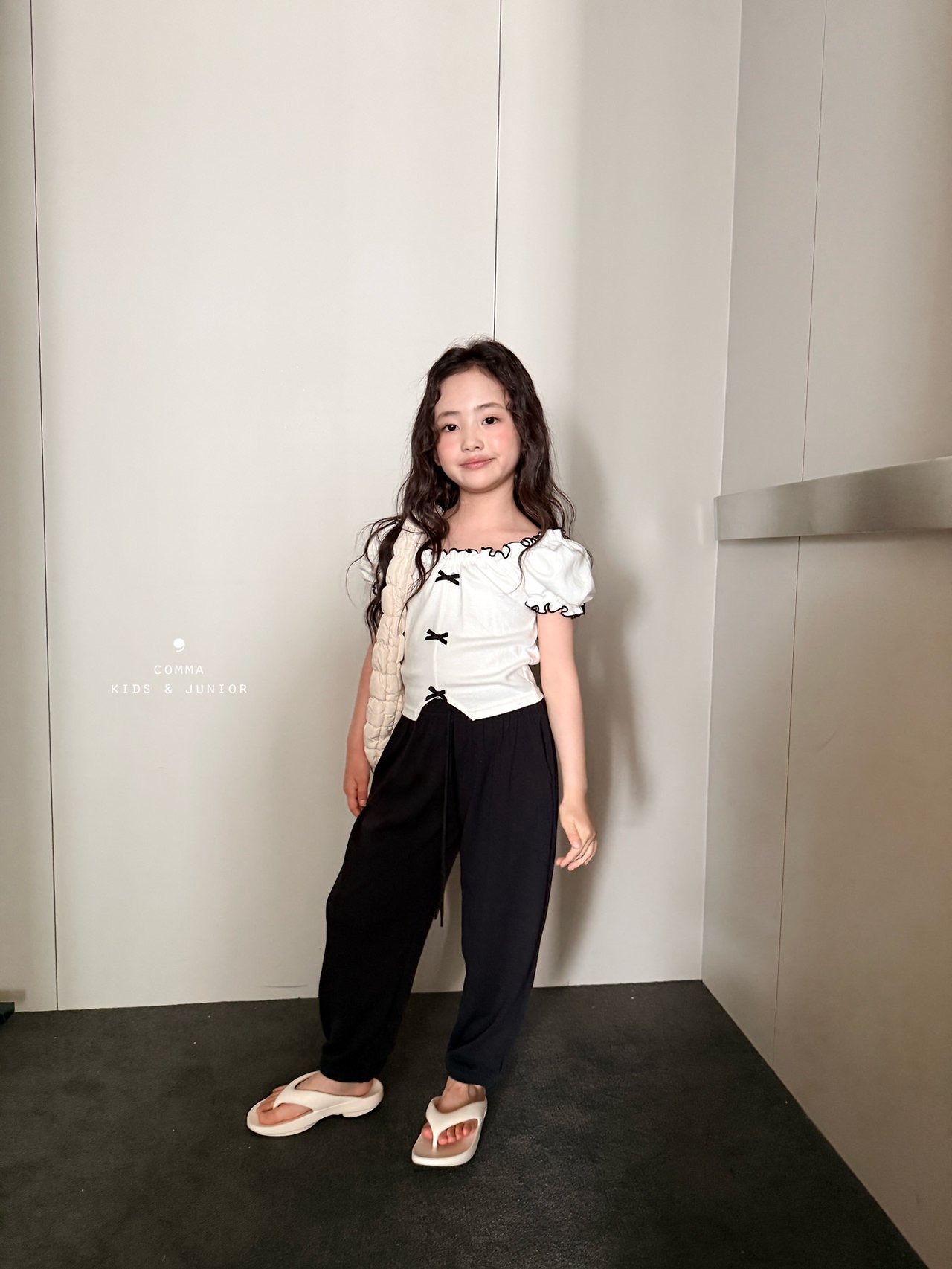 [COMMA] Flowy joggers (160/170) / [콤마] 찰랑조거 (160/170)