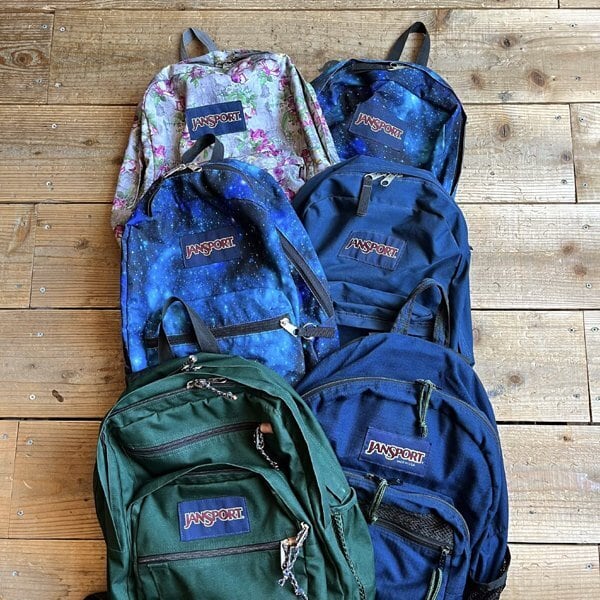 1点物◇ジャンスポーツJS紺リュックサック中古バックパック古着メンズ