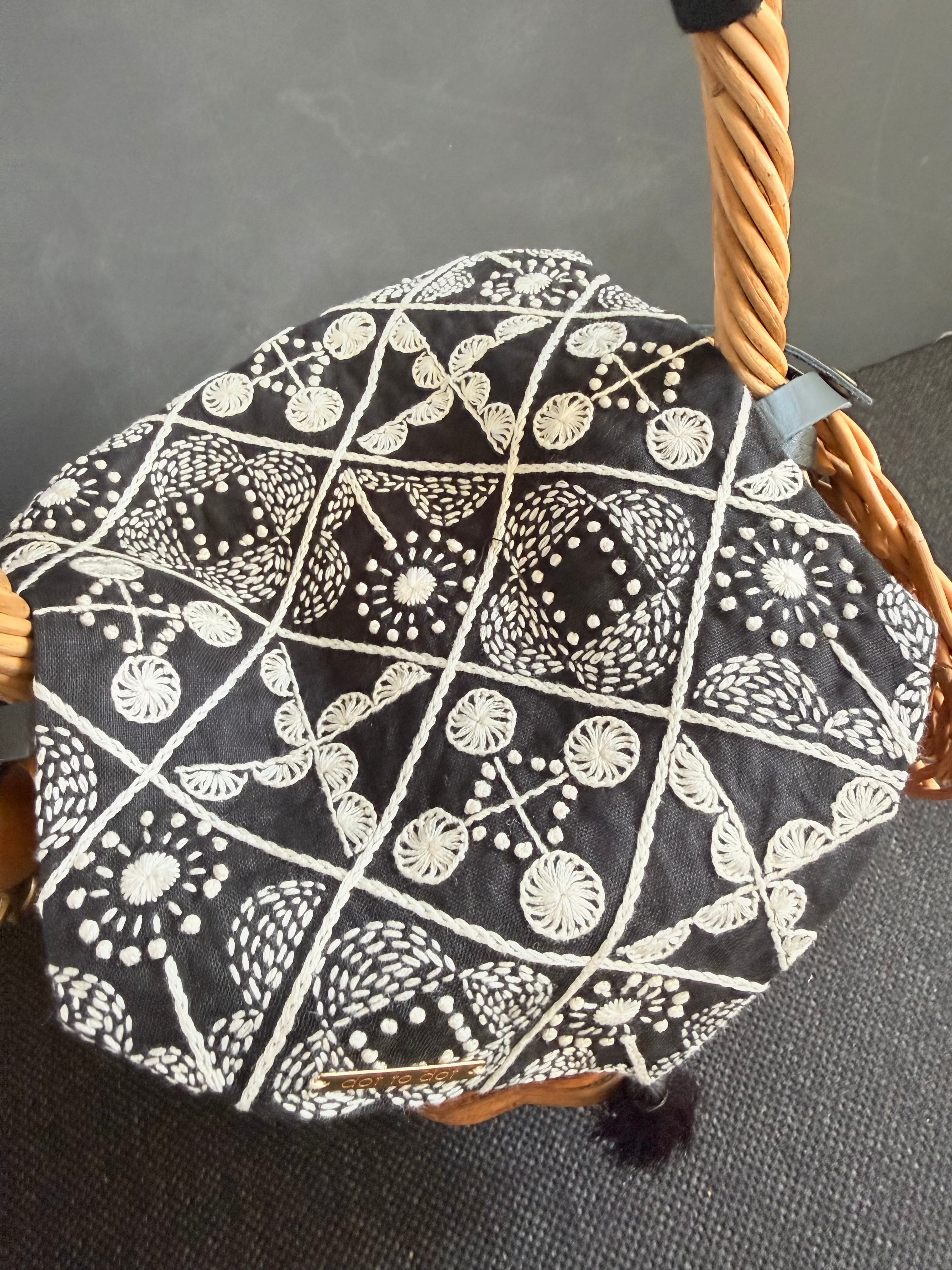 パッチワーク★キット★愛をこめて花束を★別売り白地&ラティス&ボーダー&裏地付き SASHIKO STITCH 『あなたにあげる花束 』 BASKET カバー | dottodot-works