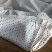 インドの布《インド柄 No.14 /点線 / コットン》サンガネールのブロックプリント Mulaセレクト