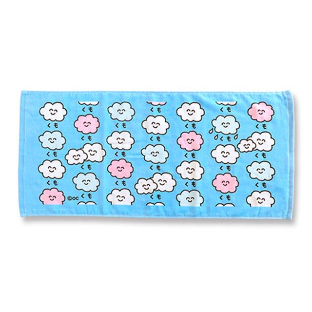おえかきさんフェイスタオル/くもさん(1208199)