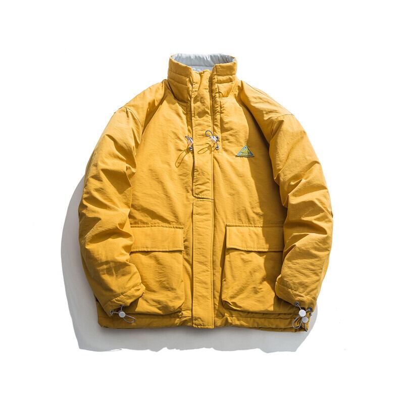 【新作】【送料無料】 Yidaoヴィンテージメンズファッションブランドマルチポケットツーリングパッド入りジャケットeseレトロルーズカジュアルジャケットウォームコットンジャケットメンズ-アリババ ビンテージ ポケット多め hip6-161134230426650