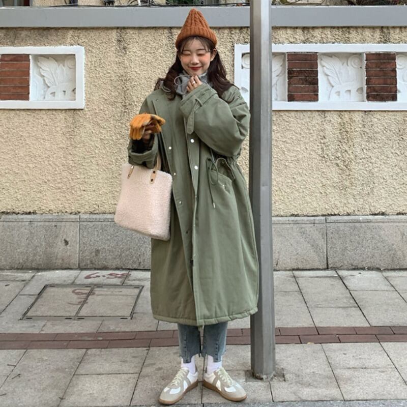 オータムウィンターロングジャケット スタイルルーズ 秋物 冬物 YY-ファッション90709639022