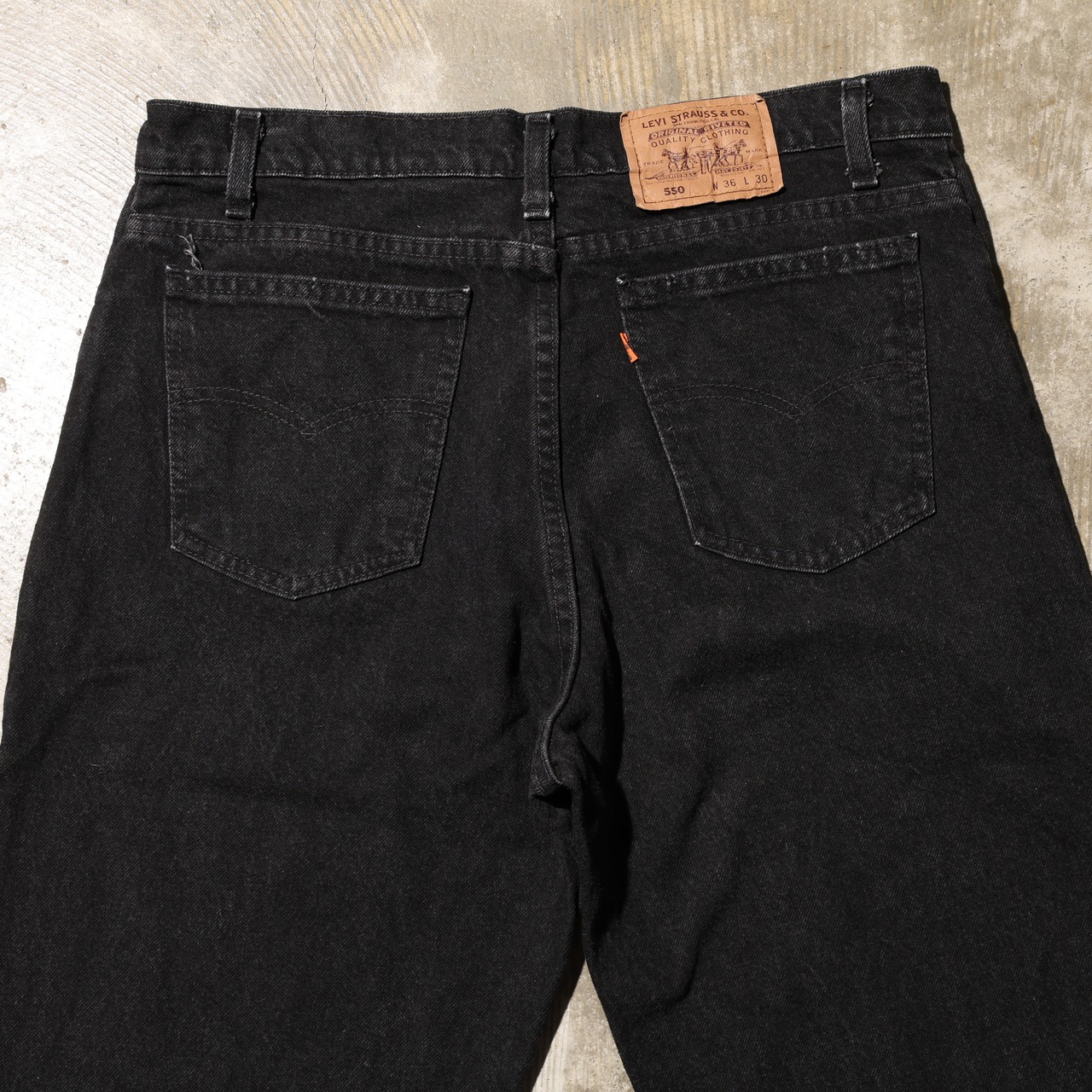 極美品 36×30 550-4159 USA 93年 Levi’s サルファーブラックデニムパンツ リーバイス