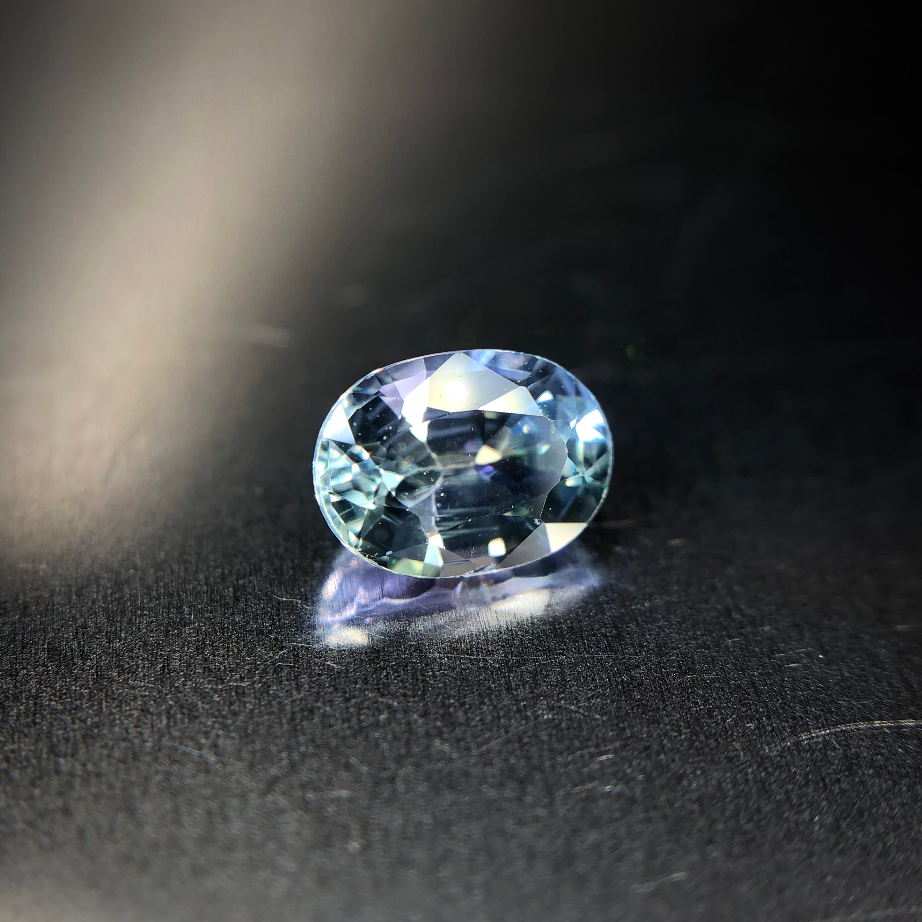 妖艶に溶け合う蒼と翠 0.54ct UP 天然 マルチカラー タンザナイト