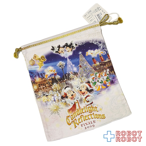 TDR 東京ディズニーシー 2009 ハーバーサイドクリスマス キャンドルライト・リフレクションズ 巾着