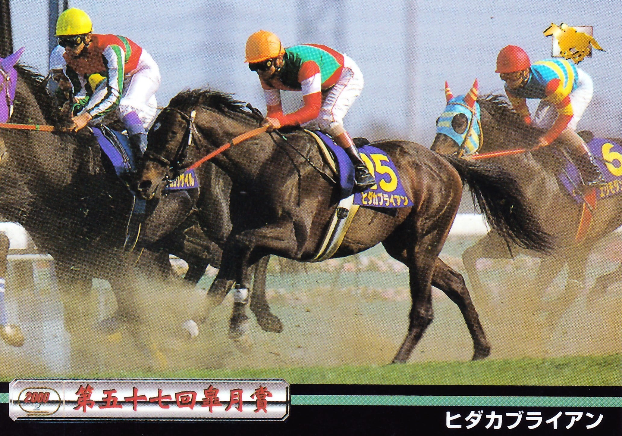ヒダカブライアン:1997皐月賞:現地単勝馬券 多かろ ヒダカブライアン:1997皐月賞:現地単勝馬券 多かろ