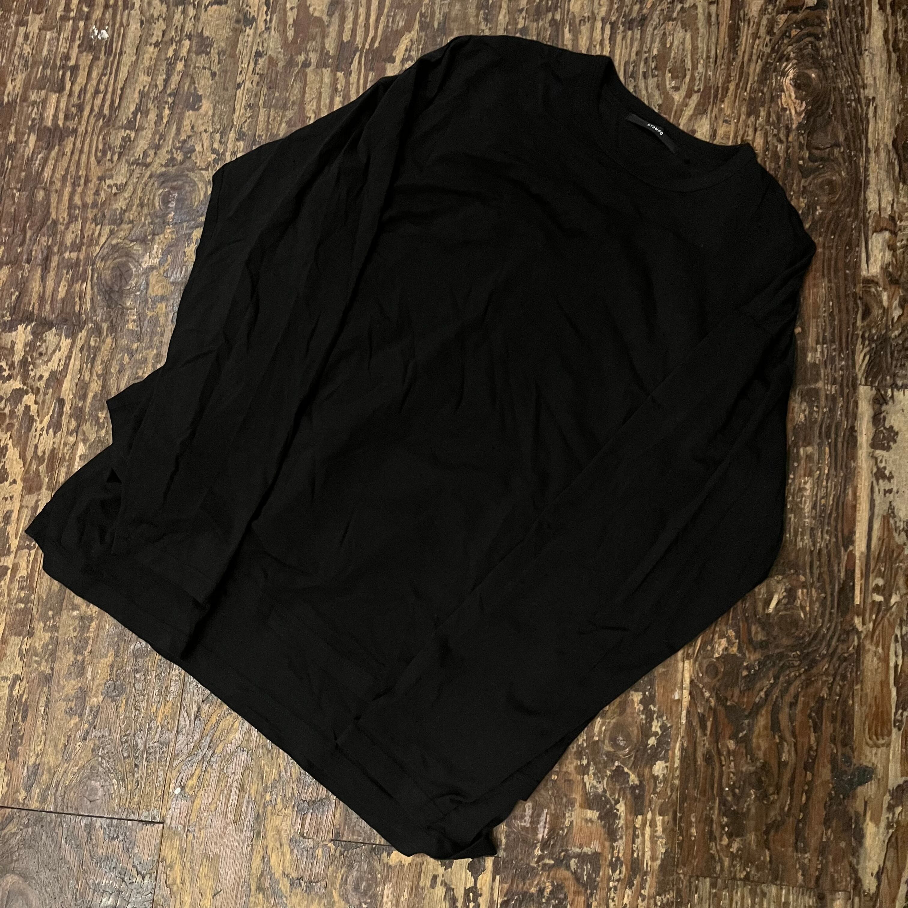 STAMPD スタンプド レイヤード長袖Tシャツ ブラック sizeM 【代官山11