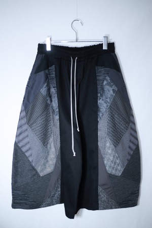 Wide-Pants PW (dark grey -灰景-)