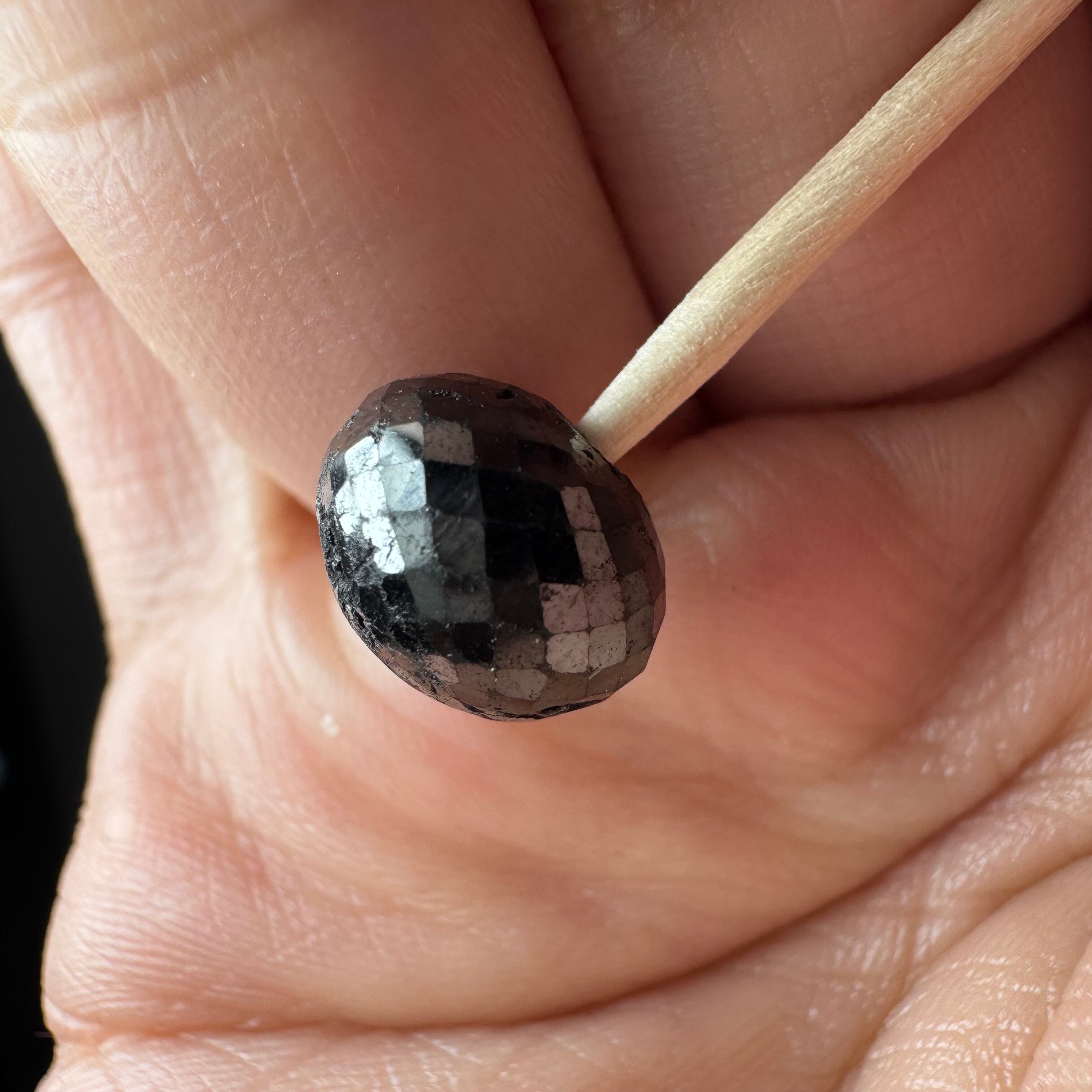 no.E3 ブラックダイヤモンド 約9.1ct