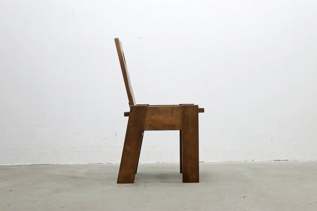 マルショウ オンダ ウォールナット 無垢材 ダイニングチェア 椅子 モダン 1 MARUSHO マルショウ ONDA オンダ ウォールナット 無垢材 ダイニング