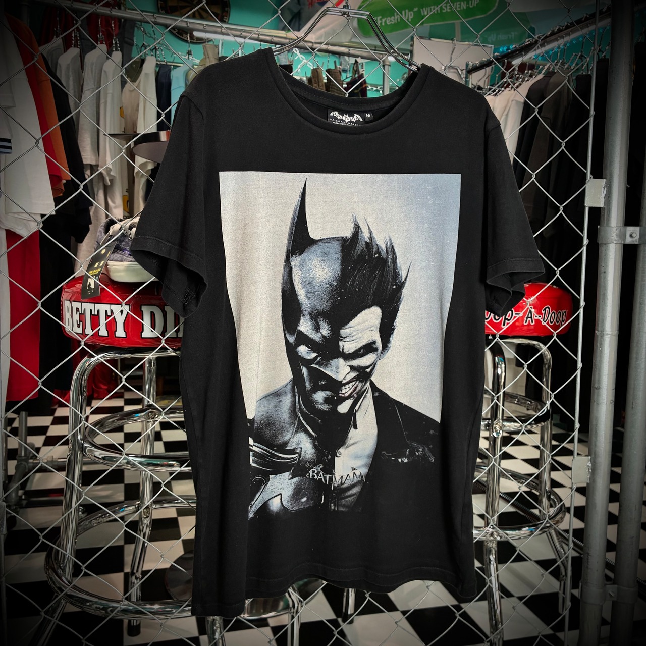 DC BATMAN ジョーカー&バットマン Tシャツ ブラック